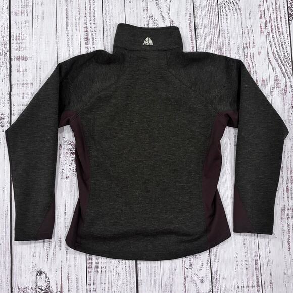 Nike ACG hybrid full-zip grid-fleece jacket M brown - Picture 2 of 7